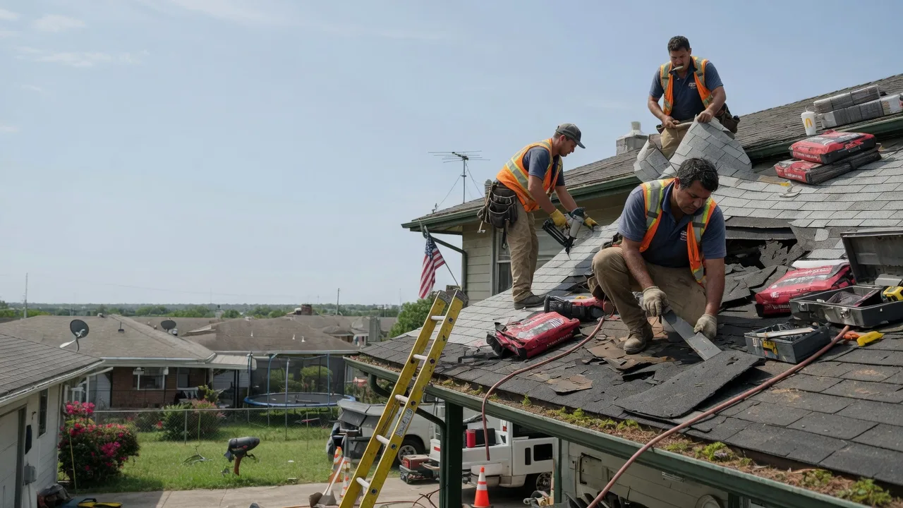 Roof Repair in Santa Fe, TX near me